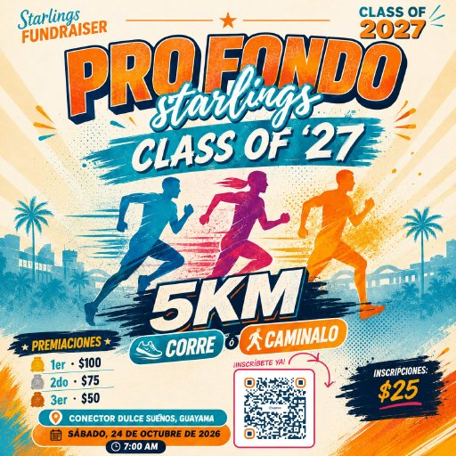 5K PRO FONDO STARLINGS – CLASS OF 2027