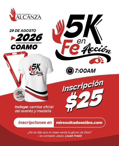 5km Fe en Acción