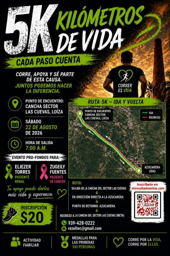 5km Kilometros de Vida Logo