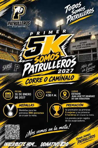 5km Patrulleros Logo