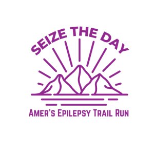 5th Annual Seize the Day: Amer’s Epilepsy Trail Race 5K/10K and One Mile Walk/Fun Run Logo