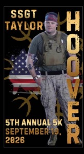 5th Annual SSGT Taylor Hoover Memorial 5K & Community Event Logo