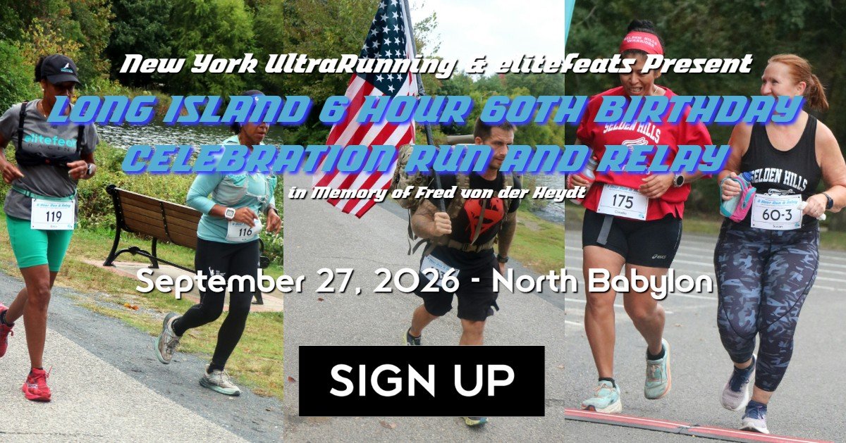 6 Hour 60th Birthday Celebration Run in Memory of Fred von der Heydt 2026