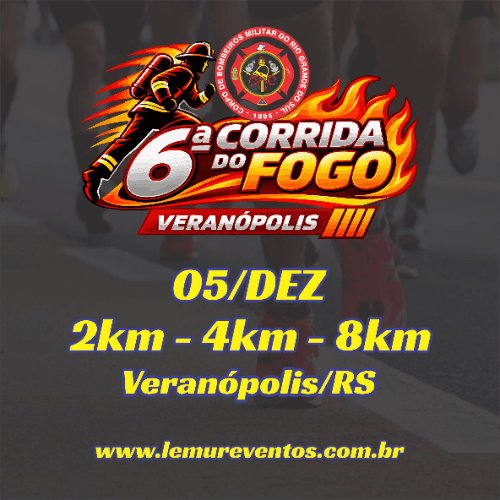 6ª CORRIDA DO FOGO