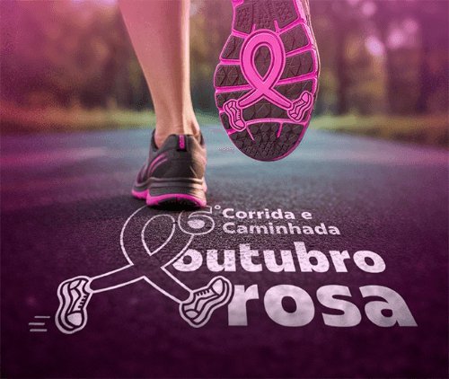 6ª CORRIDA OUTUBRO ROSA DE ITÁPOLIS - EDIÇÃO 2026 Logo
