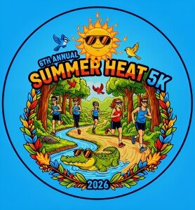 6th Annual Summer Heat 5K Run/Walk Logo