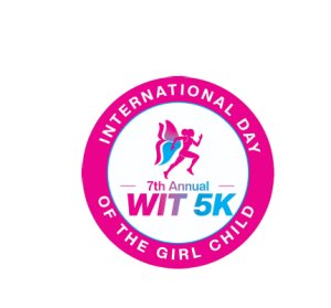 7th Annual WIT 5K on International Day of the Girl Child Logo