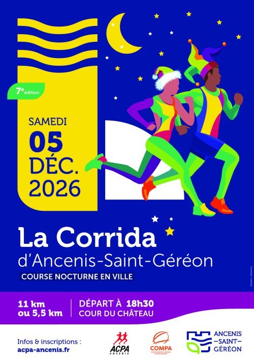 7 ème édition Corrida Ancenis - Saint Géréon Logo