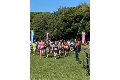7th Pink Ribbon Shonai River Half Marathon (第7回ピンクリボン庄内川ハーフマラソン) Logo