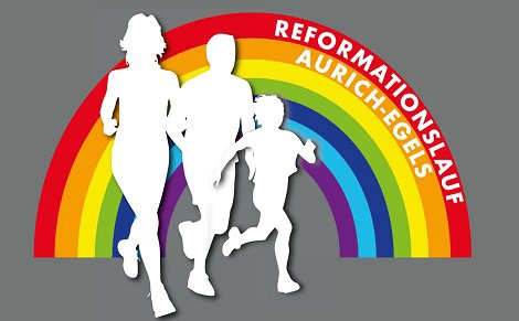 7. Reformationslauf Aurich-Egels 2026 Logo