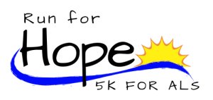 7th Annual ALS Run for Hope 5K Logo