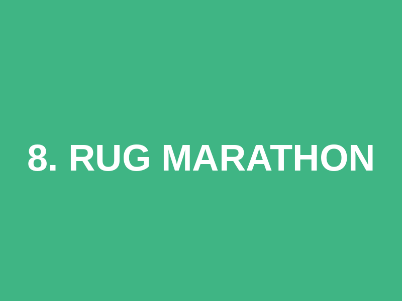 8. RuG Marathon Logo