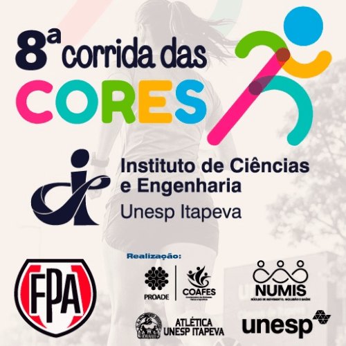 8ª CORRIDA DAS CORES Logo