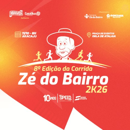 8ª CORRIDA FARMÁCIA ZÉ DO BAIRRO Logo