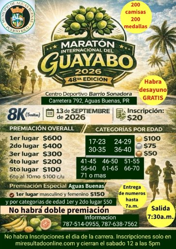8km Internacional del Guayabo Logo