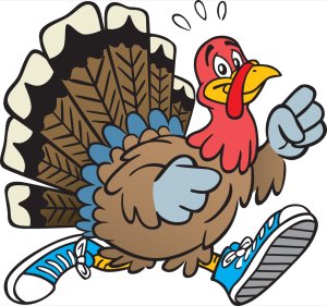 9th Annual Haddons Pre-Game Turkey Trot 5K and Fun Run Logo