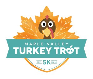 8th Annual Maple Valley Turkey Trot: Thanksgiving Day 5K Logo