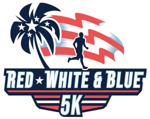 8th Annual Red, White & Blue 5K Run/Walk Logo