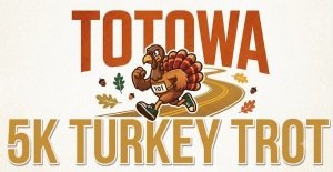 8th Annual Totowa Turkey Trot 5K Logo