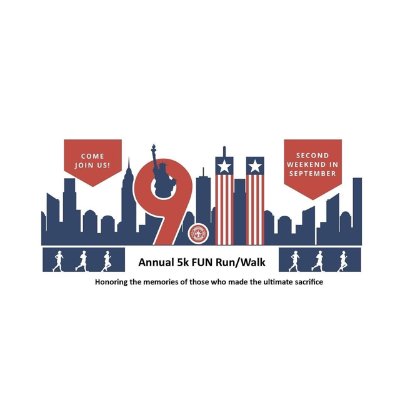 9-11 Memorial Fun Run/Walk Logo