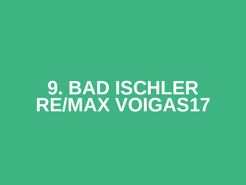 9. Bad Ischler RE/MAX VOIGAS17 Logo