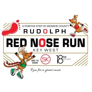 Rudolph Red Nose Run Logo