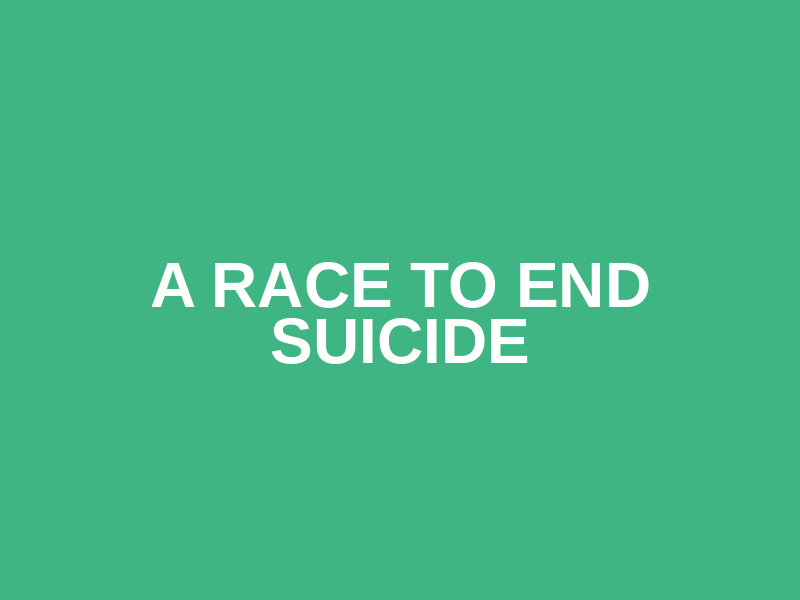 A Race to End Suicide Logo