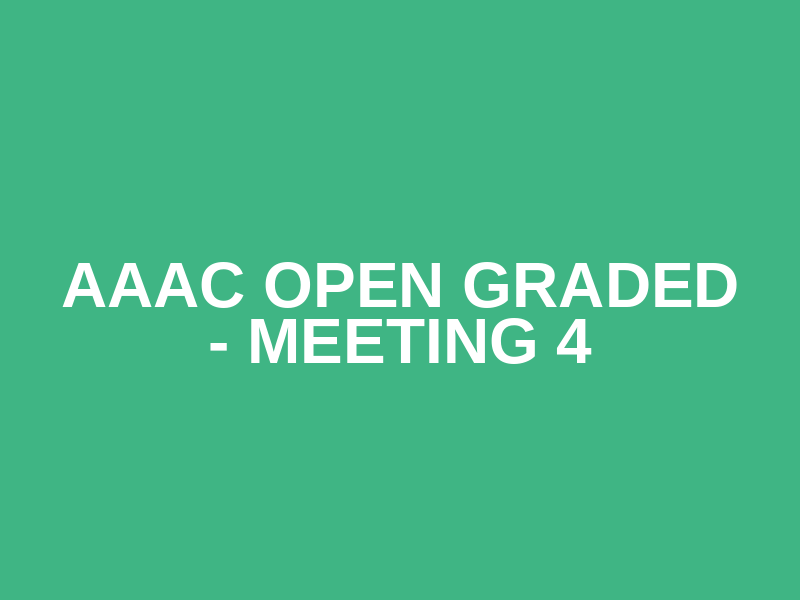 AAAC Open Graded - Meeting 4 Logo