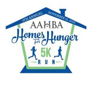 AAHBA Homes for Hunger 5K Walk / Run Logo