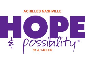 Achilles Nashville 13th Annual Hope & Possibility® Race 2026 Logo