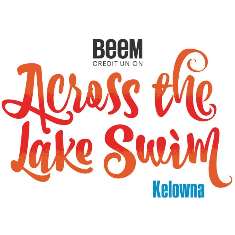 Across the Lake Swim Kelowna Two Logo