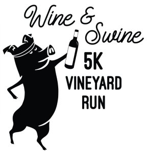 Adam Puchta Wine & Swine Vineyard 5K Logo