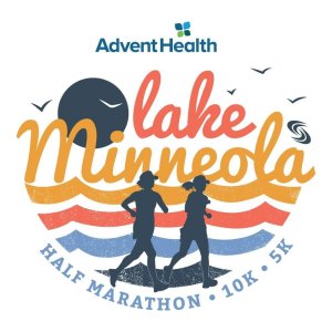 AdventHealth Lake Minneola Half Marathon, 10K and 5K Logo