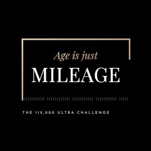 AGE IS JUST MILEAGE - The 112,000 Ultra Challenge benefiting Champions for the Homeless Logo