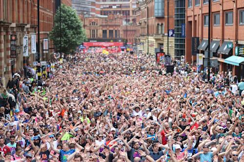AJ Bell Great Manchester Run 2027 Logo