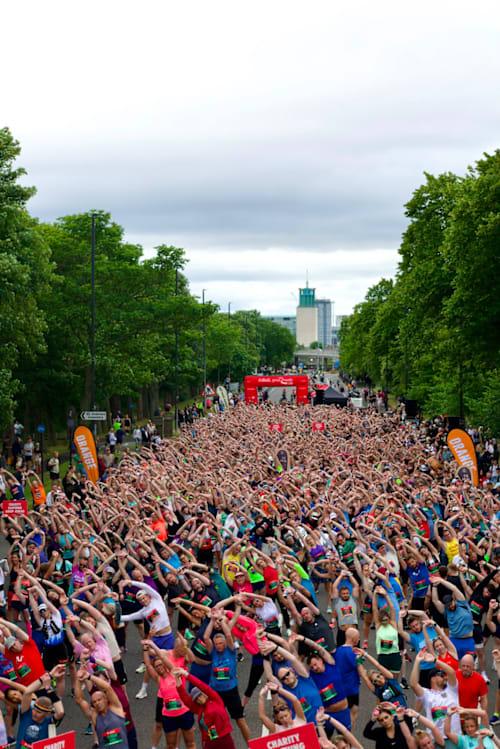 AJ Bell Great North 10k 2027 Logo