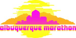ALBUQUERQUE MARATHON + HALF MARATHON, 10K, 5K AND KIDS K Logo