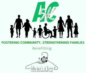 Alicia's Closet 5K Logo