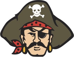 All Hands on  Deck     The Pirates 5K Logo