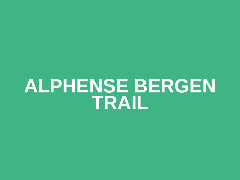 Alphense Bergen Trail