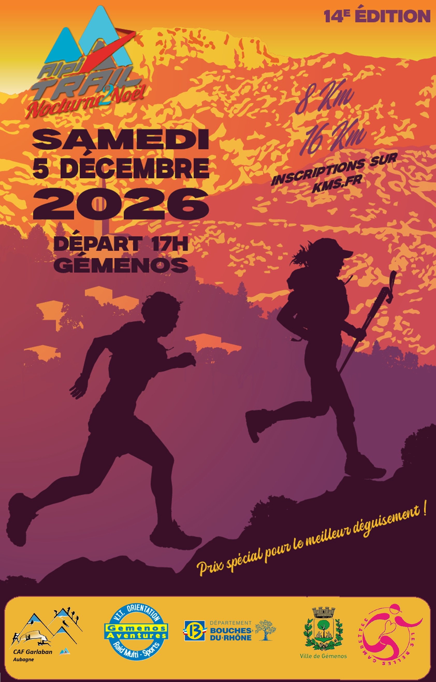 ALPI TRAIL Nocturne de Noël - GEMENOS Logo