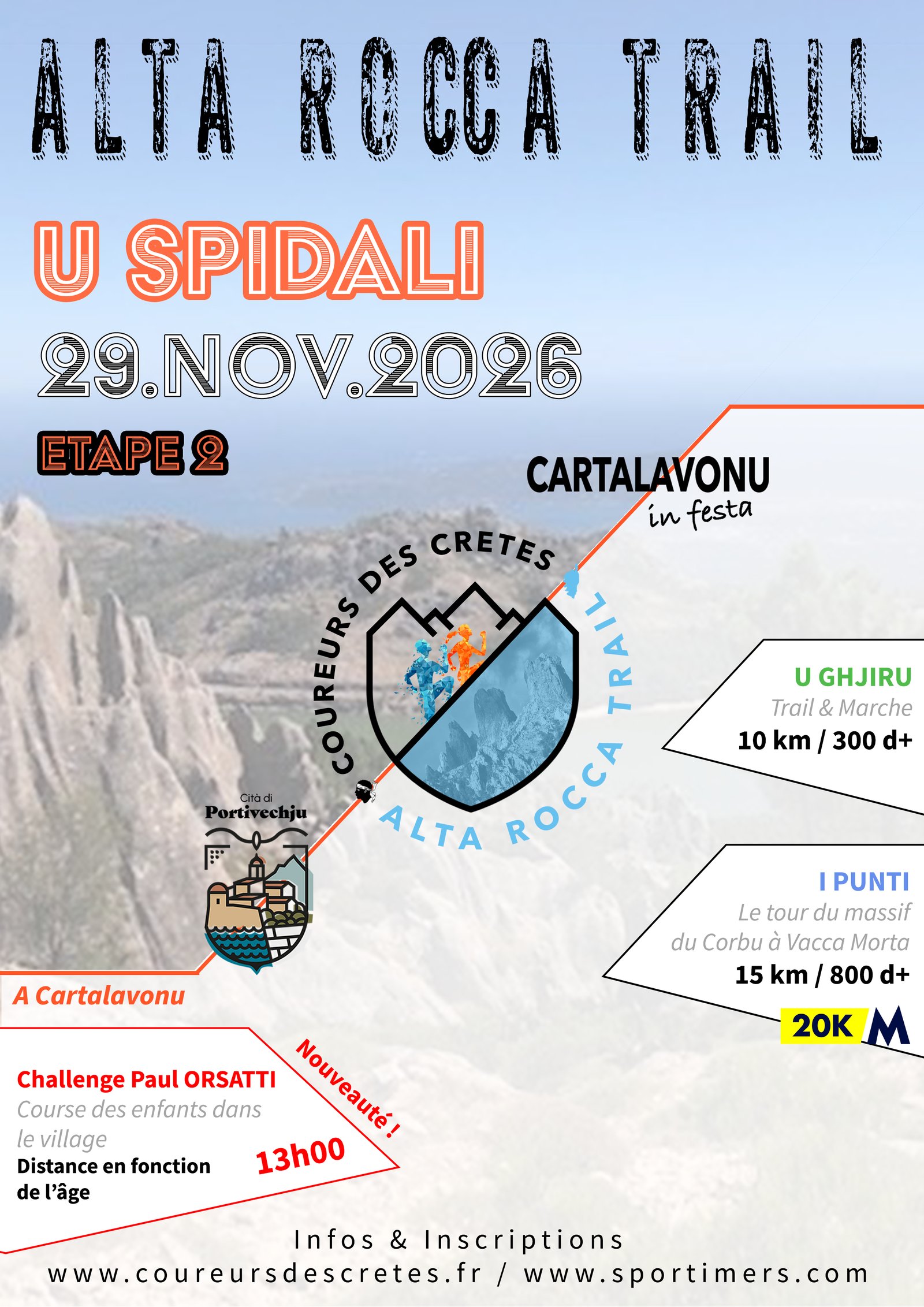 ALTA ROCCA TRAIL - U SPIDALI Logo