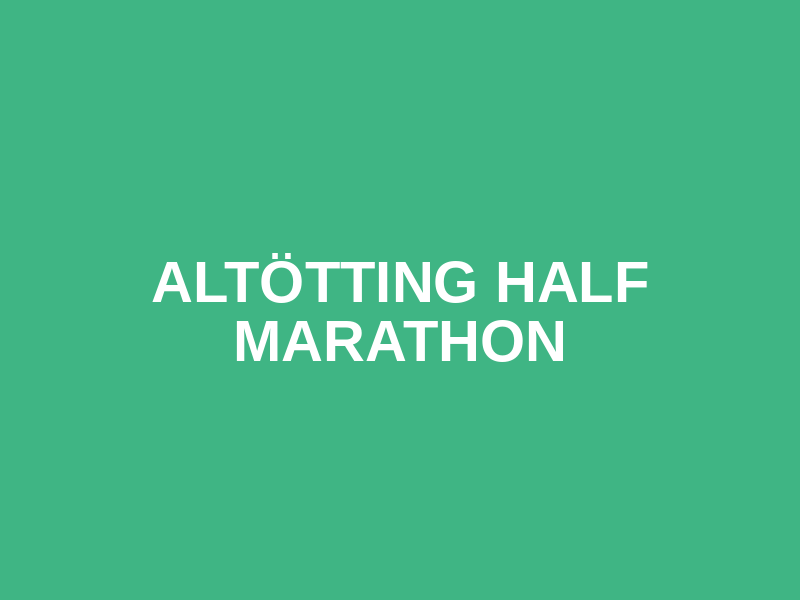 Altötting Half Marathon Logo