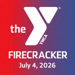 Altru Family YMCA Firecracker 5K & 10K Fun Run/Walk Logo