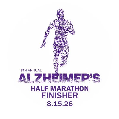 Alzheimer's 5K and Half Marathon - 14th Annual Logo