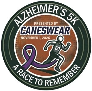 Alzheimer's 5K presented by CanesWear Logo