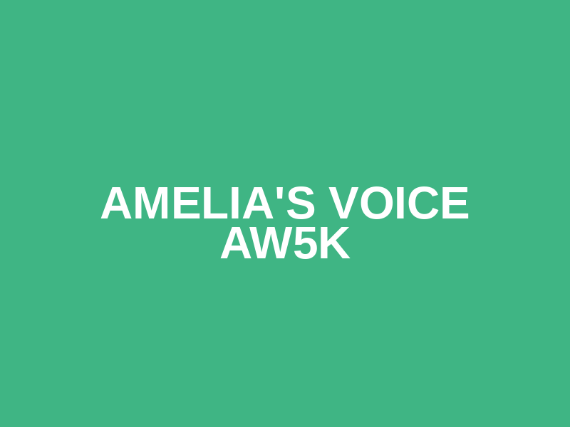 Amelia's Voice AW5K Logo