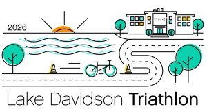 Lake Davidson Sprint Triathlon Logo