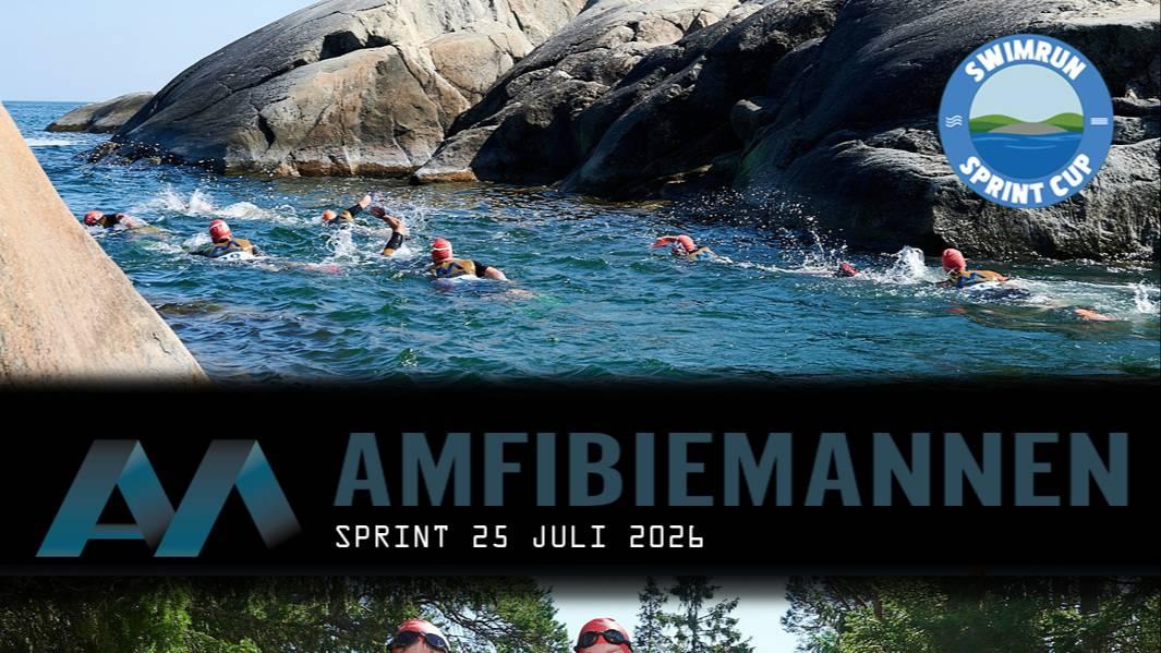 Amfibiemannen Swimrun Sprint 2026 Logo