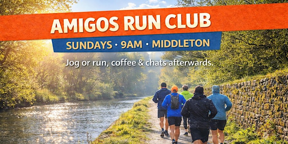 Amigos Run Clun Logo